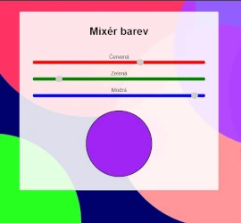 Screenshot of Color mixer